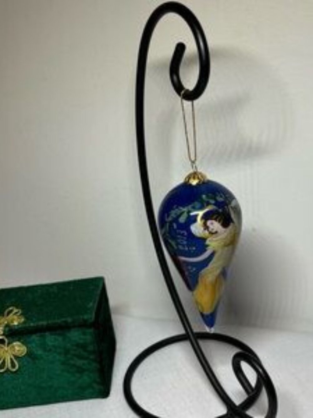 Pier 1 Handmade Li Bien Christmas ornament. Angel. Glass